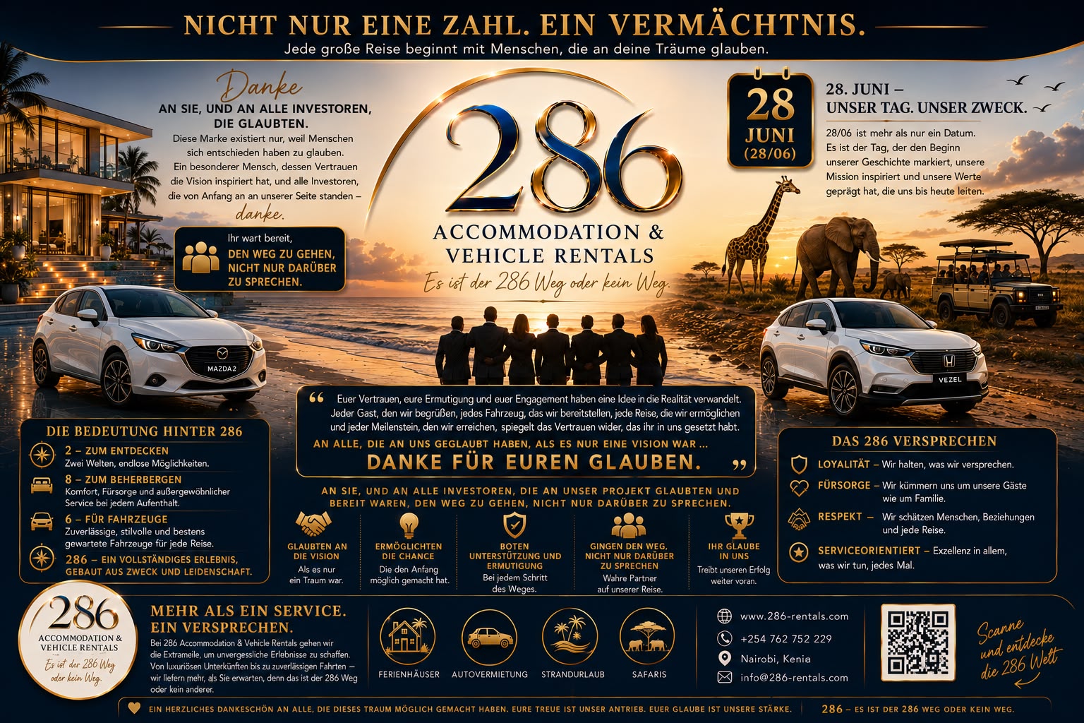 286 Rentals legacy poster — Deutsch